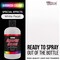 U.S. Art Supply Pearlized White Pearl Acrylic Special Effects Airbrush Paint - 8oz Ready to Spray Air Brush Paint for Nails, Models, Fabric - Water-Based Air Brush Painting